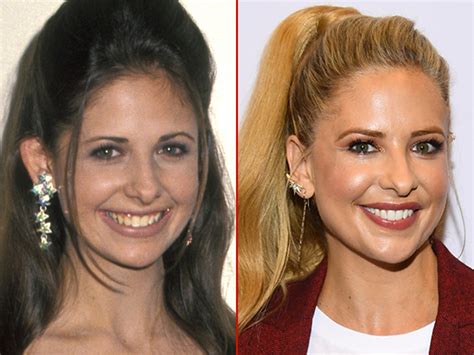 sarah michelle gellar nose job|Sarah Michelle Gellar on Returning to TV, Her Best.